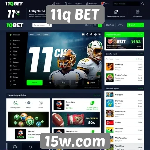 Experiência do usuário no site 11q BET
